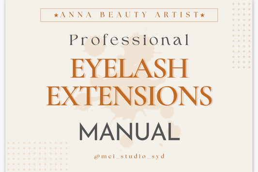 Professional Eyelash Extensions Manual